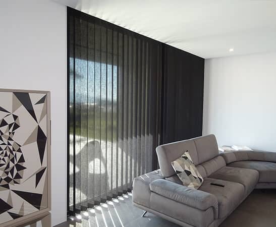 Cortinas verticales